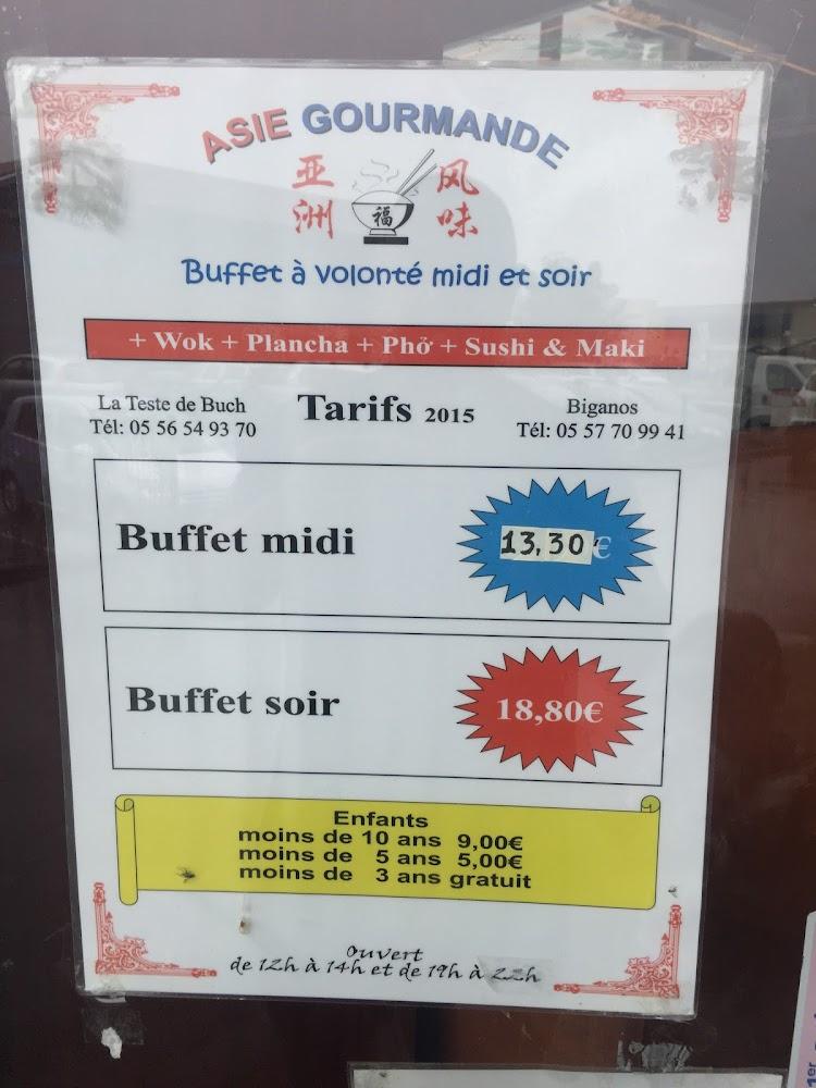 Asie gourmande - Menu Image 4